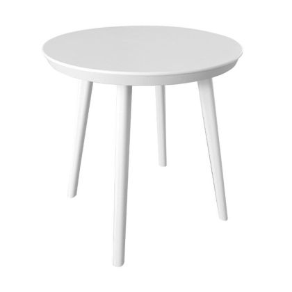 КРЪГЛА ГРАДИНСКА МАСА С ABS ПОВЪРХНОСТ  FL8871 БЯЛ ЦВЯТ 50X52CM
