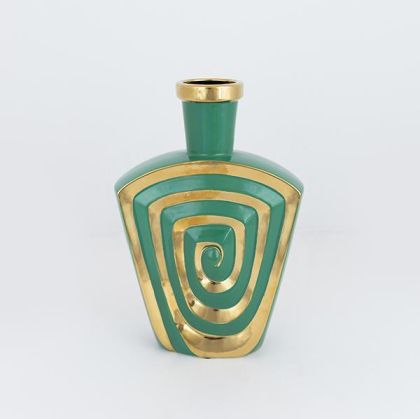 КЕРАМИЧНА ВАЗА GALAD HM4587.02 ЧЕРЕН МАТИРАН Φ18,5x40Hcm.