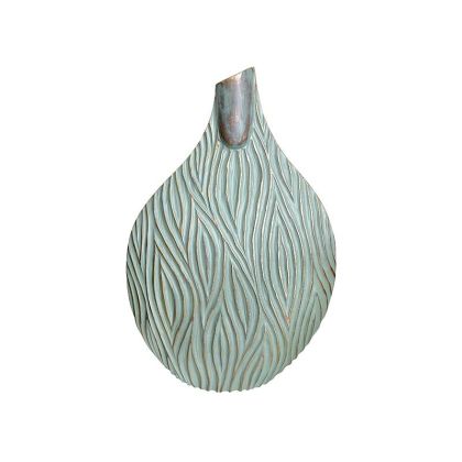 ВАЗА ЗА МАСА Зебра ЦВЯТ ЧЕРНО-ЗЛАТНО 21.5x13x25.5cm