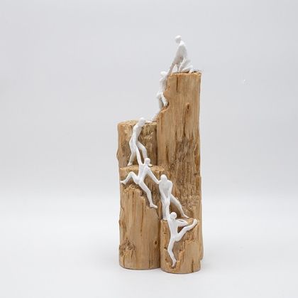 НАСТОЛЕН ЧАСОВНИК Vintage Lantern ЦВЯТ ЧЕРЕН МЕТАЛИК 18.5x5.5x18.5cm