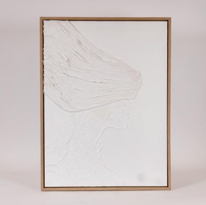 ДЕКОРАТИВНА ФИГУРА FL390 КОН ЧЕРЕН ЦВЯТ 38x30x75cm