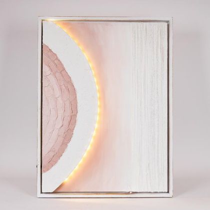 НАСТОЛНА ДЕКОРАТИВНА ФИГУРА КОНСКА ГЛАВА БЯЛ ЦВЯТ 12x12x42cm