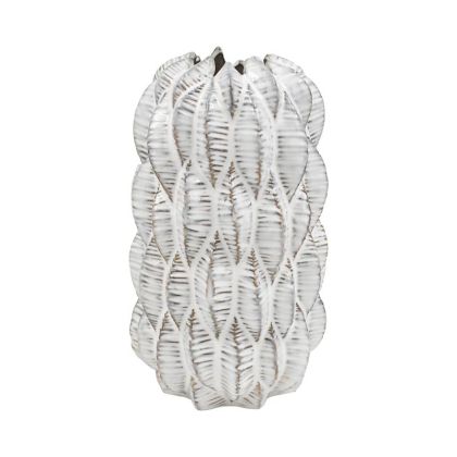 НАСТОЛНА ДЕКОРАТИВНА ФИГУРКА Маска за лице FL22068 ЧЕРНО-ЗЛАТИСТО-БЯЛ ЦВЯТ 13x9x31см