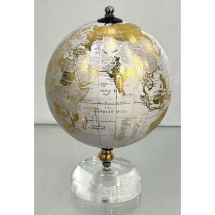 ДЕКОРАТИВНА НАСТОЛНА ФИГУРА FL23109 ЛИЦА ЗЛАТЕН ЦВЯТ 18x10x29cm