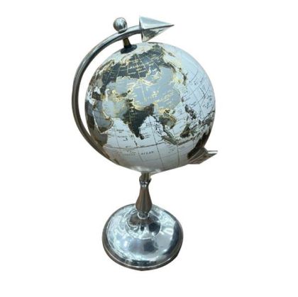 НАСТОЛНА ДЕКОРАТИВНА ФИГУРА КОН FL7245 БЯЛ ЦВЯТ 14x7x25cm