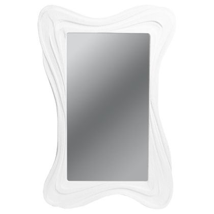 ОГЛЕДАЛО ДЪРВЕНО БЯЛО 60X3X89.5СМ