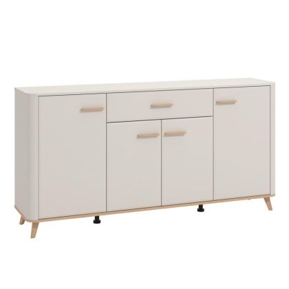 Холна маса Range цвят черен/натурален 110x60x40cm