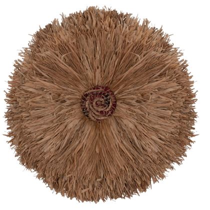 Декорация за маса Дърво в златен цвят с дървена основа с размери 30х8х35см