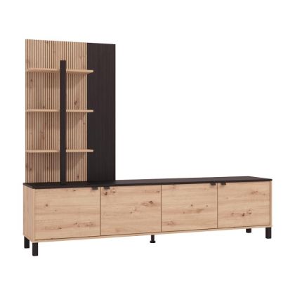 КЕРАМИЧНА ВАЗА GALAD HM4587.02 ЧЕРЕН МАТИРАН Φ18,5x40Hcm.