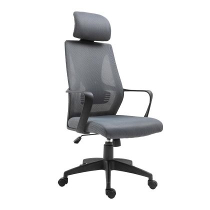 ОФИС СТОЛ 206 СИВ ЦВЯТ 60x65x130см