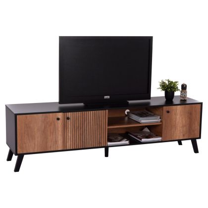 НАСТОЛНА ДЕКОРАТИВНА ФИГУРКА Котка ЧЕРНО-ЗЛАТИСТО-БЯЛ ЦВЯТ 10x8x23см