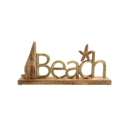 ДЕКОРАТИВНА ФИГУРА FL390 КОН ЧЕРЕН ЦВЯТ 38x30x75cm