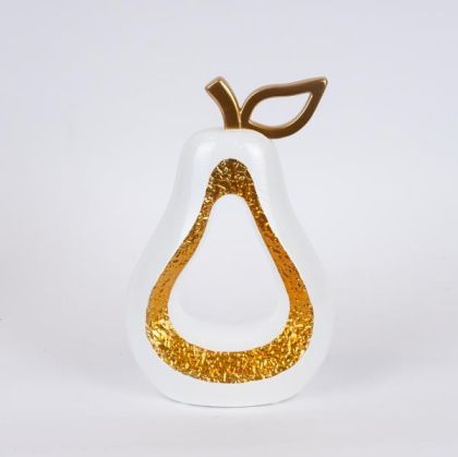 ДЕКОРАТИВНА ФИГУРА FL222318 АФРИКАНСКА КРАЛИЦА ЗЛАТИСТО ЧЕРЕН ЦВЯТ 17x9x29см