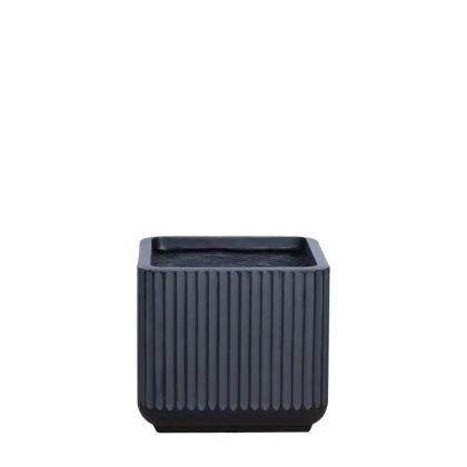 ДЕКОРАТИВНА ФИГУРА Африканка FL240308 ЧЕРНО-ЗЛАТИСТ ЦВЯТ 17x6x23см