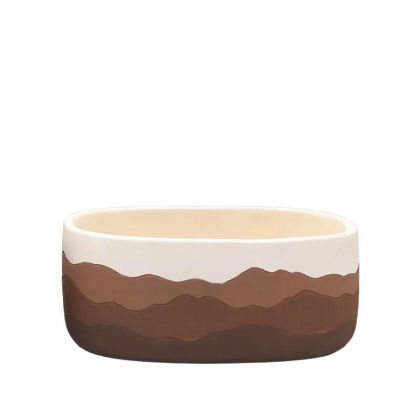 ДЕКОРАТИВНА ФИГУРА НА МАСА FL8001 ЕЛЕН ЦВЯТ ЧЕРНО ЗЛАТО 13x8x29cm