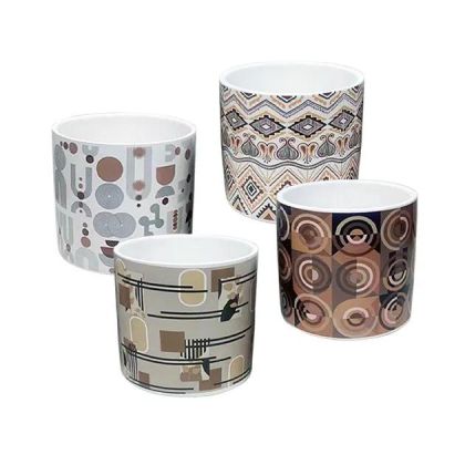 КОЛЕДНИ ПЛАСТМАСОВИ ТОПКИ, МАТИРАНИ ЧЕРВЕНИ С НАДПИС ВЕСЕЛХА КОЛЕДА, КОМПЛЕКТ ОТ 6 БРОЯ, 8 см