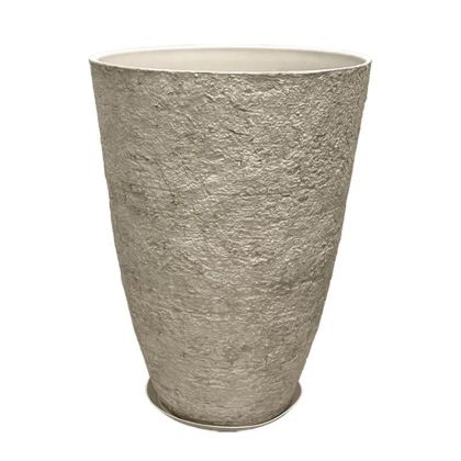 САКСИЯ ОТ КАМЪК ПОЛИСМОЛА С ЧИНИЯ, БЕЖОВА, АНТИЧНА, СЛОНОВА КОСТ,ГОЛЯМА - Φ51X71СМ