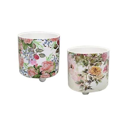 КЕРАМИЧНА ВАЗА СЕРИЯ SEBOR HM4590.01 OFF WHITE 13.5x6x21.5Hcm.