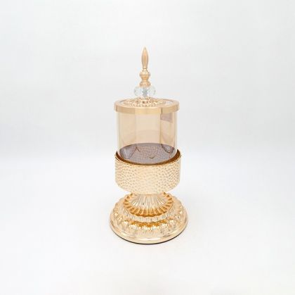 ДЕКОРАТИВНА ФИГУРА FL8067 ПТИЦИ ЦВЯТ ЧЕРНО ЗЛАТО 17x18x21см