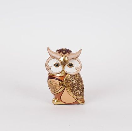 ДЕКОРАТИВНА ФИГУРА НА МАСА FL8001 ЕЛЕН ЦВЯТ ЧЕРНО ЗЛАТО 13x8x29cm