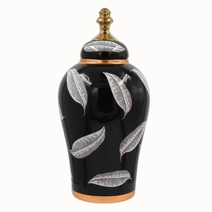 НАСТОЛНА ДЕКОРАТИВНА ФИГУРА КОН FL7245 БЯЛ ЦВЯТ 14x7x25cm