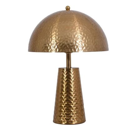 Настолен часовник Мост в натурален цвят метал-дърво с размери 50х8х30см