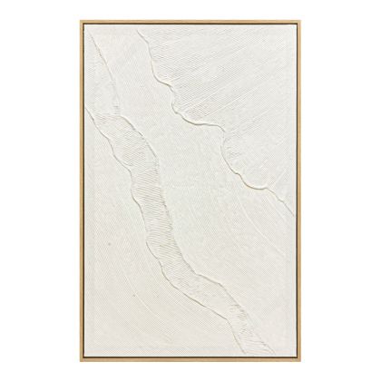 ДЪРВЕНО ШКАФЧЕ В БЯЛО RIVIERA