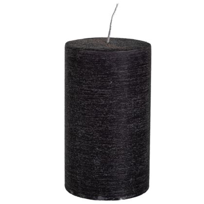 ТЪМНО СИВА АРОМАТНА СВЕЩ 7X12 СМ БЯЛ МУСКУС