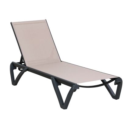 Стенно огледало Габриел в цвят антрацит с размери 45x105см