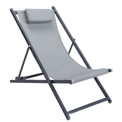 Фотьойл Агнес в тъмно сив цвят дамаска с размери 66х73х77см