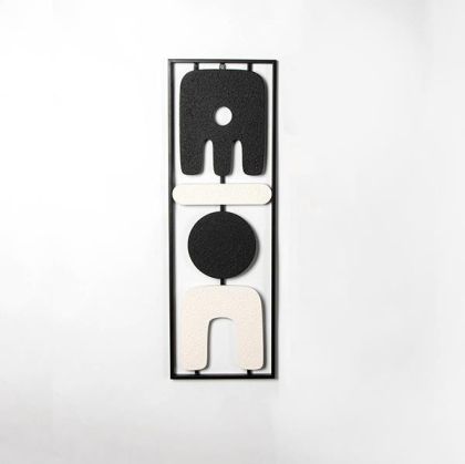 ДЕКОРАТИВНА ФИГУРА FL389 КОН ЧЕРЕН ЦВЯТ 22x17x50cm