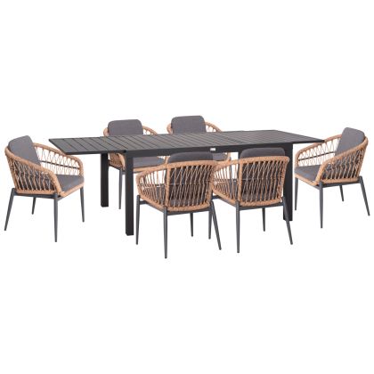 КЕРАМИЧНА ВАЗА СЕРИЯ SEBOR HM4590.02 ЧЕРЕН МАТОВ 13.5x6x21.5Hcm.