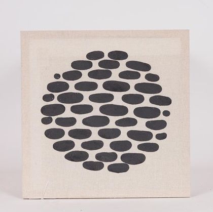 Стенно огледало Габриел в цвят антрацит с размери 45x105см