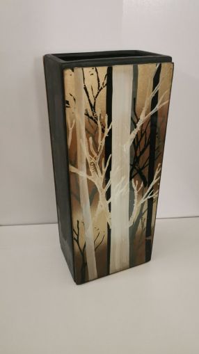 Дървена висулка Весела Коледа 20x14см