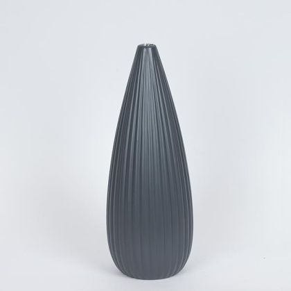 ДЕКОРАТИВНА ФИГУРА Африканка FL240308 ЧЕРНО-БЯЛ ЦВЯТ 17x6x23см