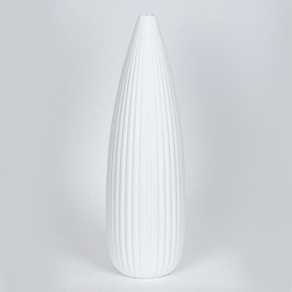 ДЕКОРАТИВНА ФИГУРА Африканка FL240309 ЧЕРНО-БЯЛ ЦВЯТ 13x5x18см