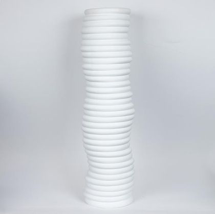 ДЕКОРАТИВНА ФИГУРА Африканска жена FL213909 ЧЕРНО-ЗЛАТИСТ ЦВЯТ 13x10x35см