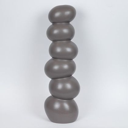 ДЕКОРАТИВНА ФИГУРА FL213901 АФРИКАНСКА КРАЛИЦА ЗЛАТИСТО ЧЕРЕН ЦВЯТ 25x15x23см