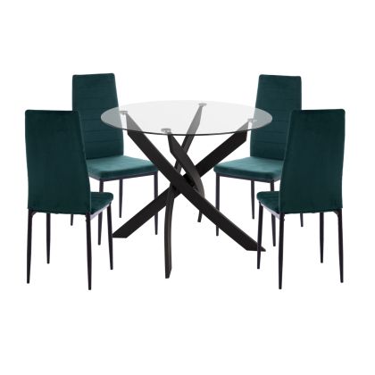 КАРТИНА НА ПЛАТНО Три африкански дами 80x3x80см