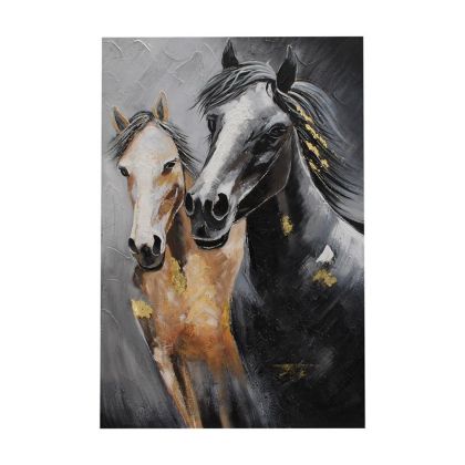 НАСТОЛНА ДЕКОРАТИВНА ФИГУРКА Маска за лице FL22068 ЧЕРНО-ЗЛАТИСТ ЦВЯТ 13x9x31см