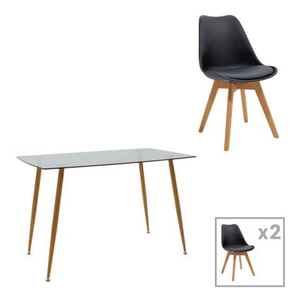 Кръгла табуретка New Lux в бежов цвят с размери 46х46х43см