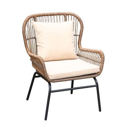 ДЕКОРАТИВНА ФИГУРА FL195 КУЧЕ ЧЕРЕН ЦВЯТ 41x22x32cm