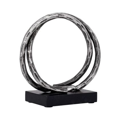 НАСТОЛНА ДЕКОРАТИВНА ФИГУРА КУЧЕ КАФЯВ ЦВЯТ 62x28x38cm