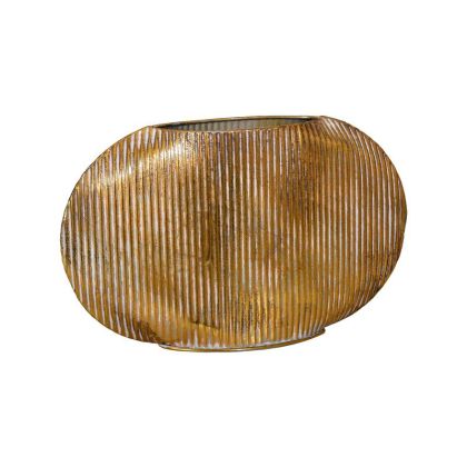 ДЕКОРАЦИЯ ЗА МАСА, ПОЛИЗЕРИН, БУКВИ LOVE С ПТИЦИ, ЗЛАТНО-СРЕБРИСТ, 17.5x4.5x20.8cm