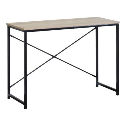 БЮРО BAILON В ЦВЯТ ДЪБ С ЧЕРЕН МЕТАЛ 100X40X70СМ