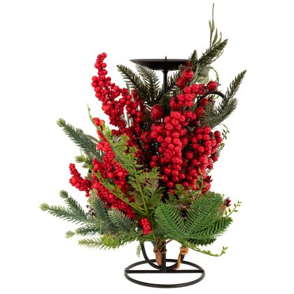 Фотьойл Ирма в златисто жълт цвят дамаска с размери 73х77х82см