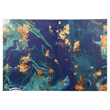 Картина принт слонове в черен/бронзов цвят 50x3x80cm