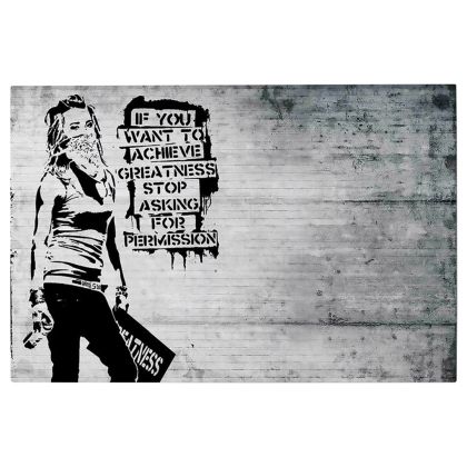 ДЕКОРАТИВНА ФИГУРА FL390 КОН ЧЕРЕН ЦВЯТ 38x30x75cm