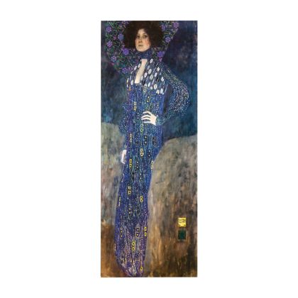 Декорация за маса Скулптура в цвят никел сребро с дървена основа с размери 16х11х65см