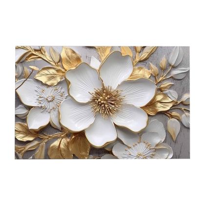 Десен ъглов диван Нова Карина в бежов цвят с бензинови възглавници и табуретка с размери 278х218х85см